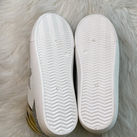 Vintage Havana Val High White/Gold/Silver Glitter High Top Shoes size 8.5 - Picture 4 of 10